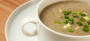 Crema de champiñones